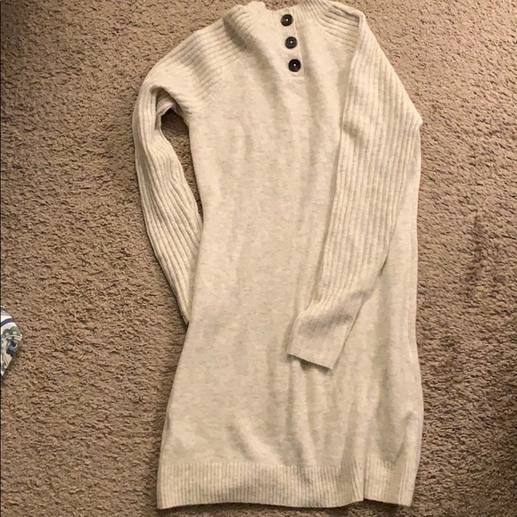 Abercrombie oatmeal sweater dress - Picture 2 of 2
